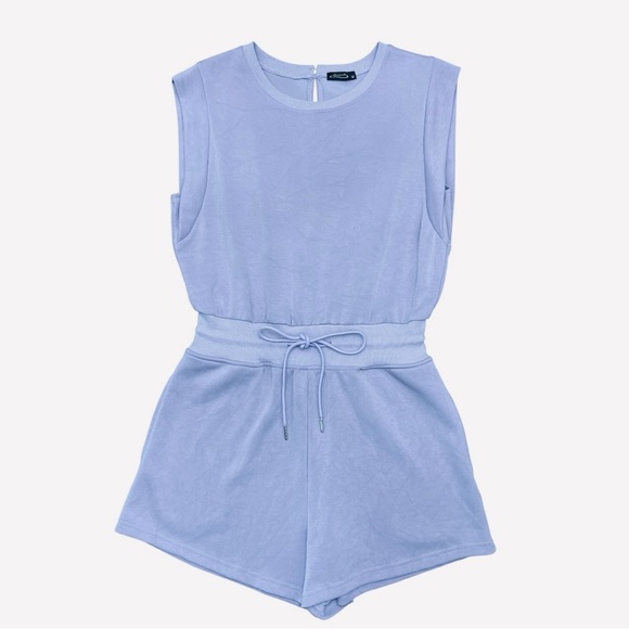 Pants - Lilac Cap Sleeve Jumpsuit